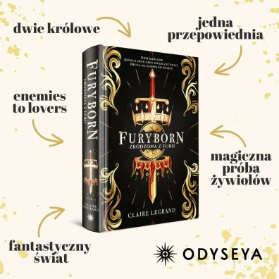Furyborn. Zrodzona z furii (barwione brzegi)