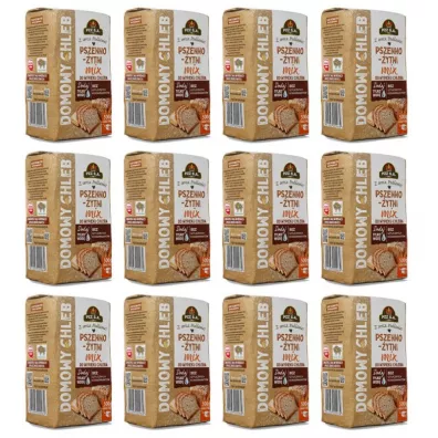 Pzz Mieszanka do wypieku chleba Pszenno-ytna Zgrzewka 12 x 500 g - Iwona Wagner