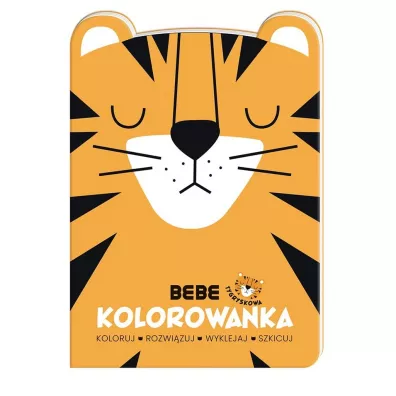 Kolorowanka tygryskowa Bebe