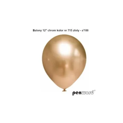Polsirhurt Balony chrom z�ote 30.5cm