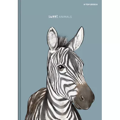 Top 2000, Brulion Sweet Animal A4/96k kratka kratka 96 kartek