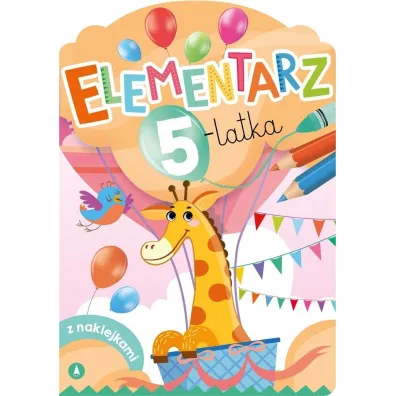 Ksi��ka edu. A4 Elementarz 5-latka  Naklejki SKRZAT 072402