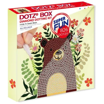 Diamond Dotz - Box Hide N Seek Bear