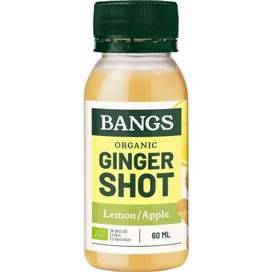 Bangs Shot imbirowy z jabkiem i cytryn 60 ml Bio