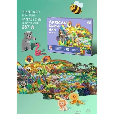 Puzzle 287 el. afryka�ska sawanna Adar