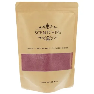 ScentChips �wieca sypana 500gr wosk per�owy fioletowy