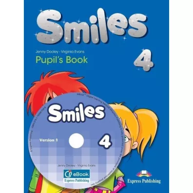 Smiles 4. Pupil's Book + CD - Jenny Dooley, Virginia Evans