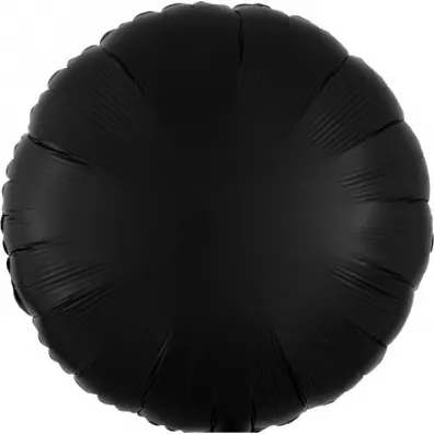 Amscan Balon foliowy Lustre Black okr�g�y 43cm