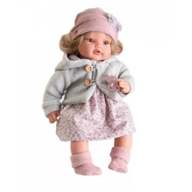 Lalka hiszpa�ska Beni p�acz�ca 42cm Antonio Juan
