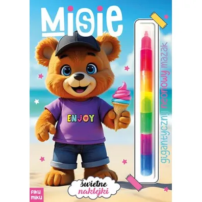 Misie. Gigantyczny neonowy mazak. Marker modu�owy