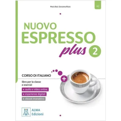Nuovo Espresso Plus 2 podr�cznik + �wiczenia + wersja cyfrowa - Giovanna Rizzo, Maria  Bali