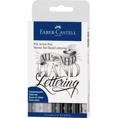 Faber-Castell Zestaw startowy Pitt Artist Pen + akcesoria