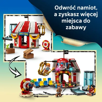 LEGO One Piece Namiot cyrkowy klauna Buggy'ego 75637