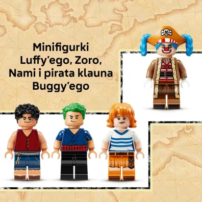 LEGO One Piece Namiot cyrkowy klauna Buggy'ego 75637