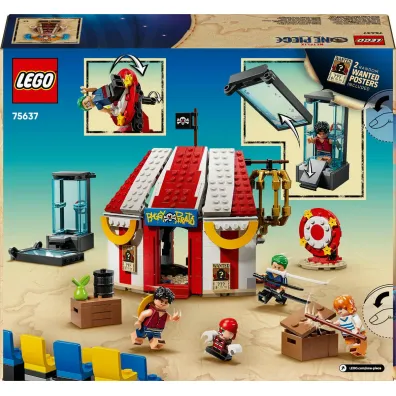 LEGO One Piece Namiot cyrkowy klauna Buggy'ego 75637