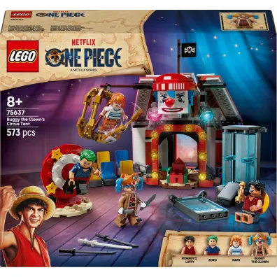 LEGO One Piece Namiot cyrkowy klauna Buggy'ego 75637