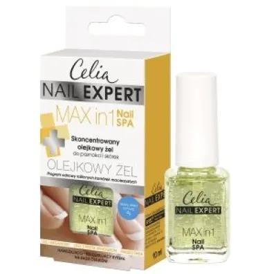 Celia Nail Expert Skoncentrowany olejkowy �el do paznokci i sk�rek Max in 1 Nail SPA 10 ml
