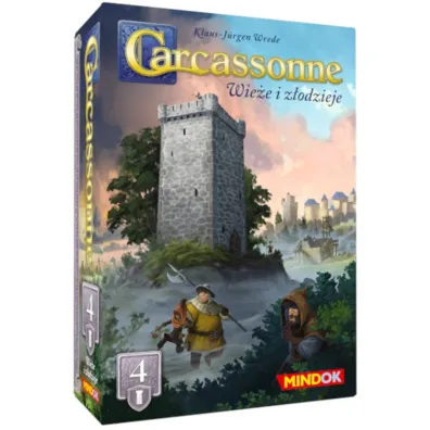 Carcassonne 4 Wie�e i Z�odzieje. Edycja 3 Bard Centrum Gier