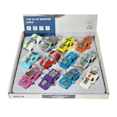 Adar Brelok auto metalowe 1:64 - mix
