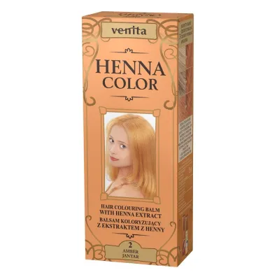 Venita Henna Color balsam koloryzuj�cy z ekstraktem z henny 2 Jantar 75 ml