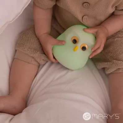 Lampka nocna LED sowa