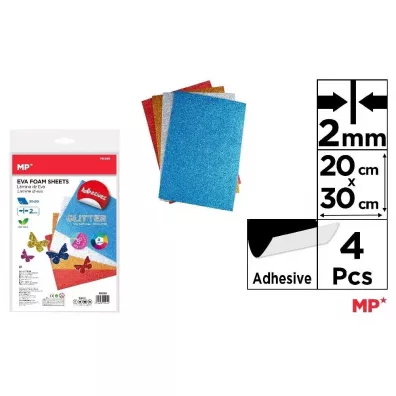 Mp Main Paper Pianka dekoracyjna brokat 20x30cm
