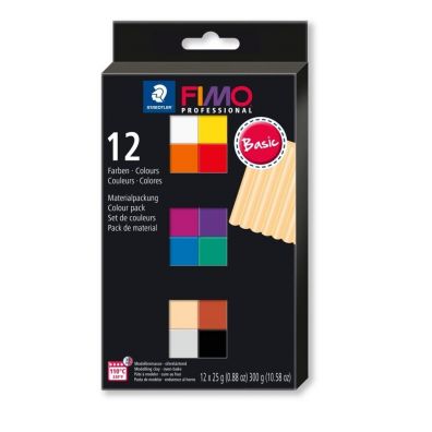 Fimo Professional 12x25g Basic Colour Staedtler