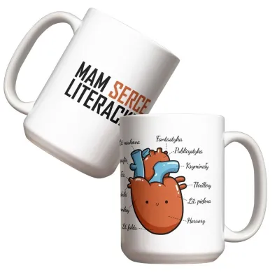 Molom Kubek - Mam serce literackie 440ml