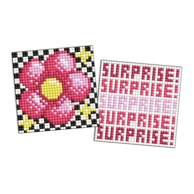 Diamentowa mozaika na magnes - LOL Kwiat 9x9cm Ideyka