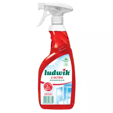Ludwik P�yn do mycia szyb i glazury z octem Grapefruit 600 ml