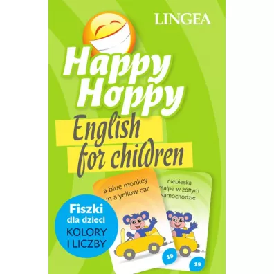 Happy hoppy english for children fiszki dla dzieci kolory i liczby