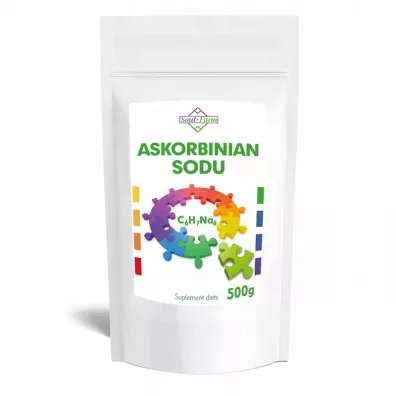 Soul Farm Askorbinian sodu Suplement diety w proszku 500 g