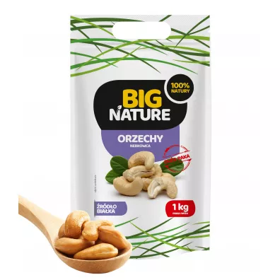 Big Nature Orzechy nerkowca ca�e Du�a Paka 1 kg