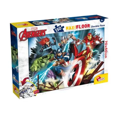 Puzzle 150 el. Maxi Floor Marvel Avengers Lisciani
