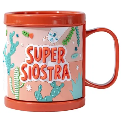 Be-Happy Gifts Kubek dla dziecka 3D Super Siostra