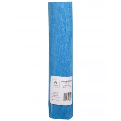 Interdruk Krepina premium nr 114 turkusowy 200x50cm