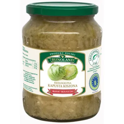 Runoland Kapusta kiszona 680 g Bio
