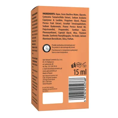 Apis Peachy Skin Glow serum roz�wietlaj�ce do twarzy 15 ml