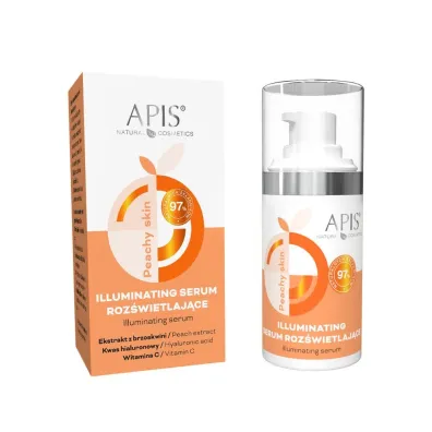 Apis Peachy Skin Glow serum roz�wietlaj�ce do twarzy 15 ml