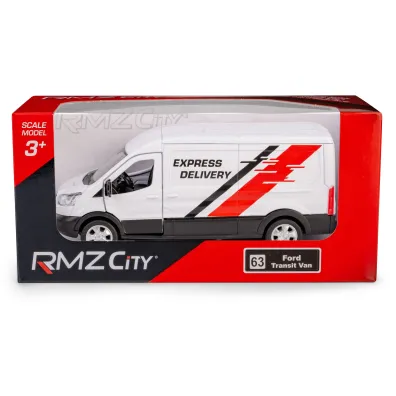 Rmz city ford transit van 2018 bia�y w skali 1:43 Daffi