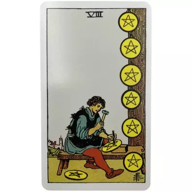 A.E. Waite Tarot z przewodnikiem Tarocistki Agiatis