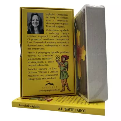 A.E. Waite Tarot z przewodnikiem Tarocistki Agiatis