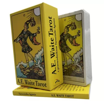 A.E. Waite Tarot z przewodnikiem Tarocistki Agiatis