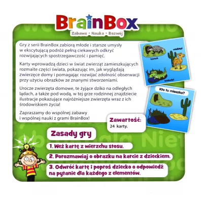 BrainBox. Poznaj domy zwierzt Rebel
