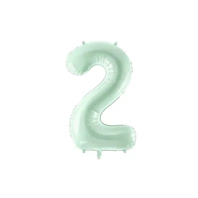 PartyDeco Balon foliowy 2 zielony 72cm