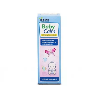 Baby Calm Zio�owy preparat na kolki u niemowl�t 1 m+ 15 ml