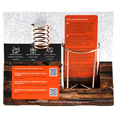 The Locked Wine Puzzle. �amig��wka 4/5 Recent Toys