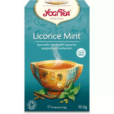 Yogi Tea Herbatka mi�ta z lukrecj� Licorice Mint 17 x 1.8 g Bio