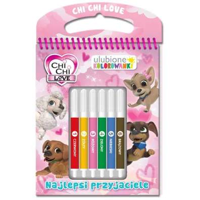 Chi Chi Love. Ulubione kolorowanki. Najlepsi przyjaciele