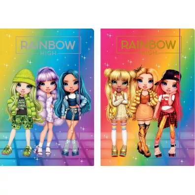 Teczka z gumk� A4 Rainbow High